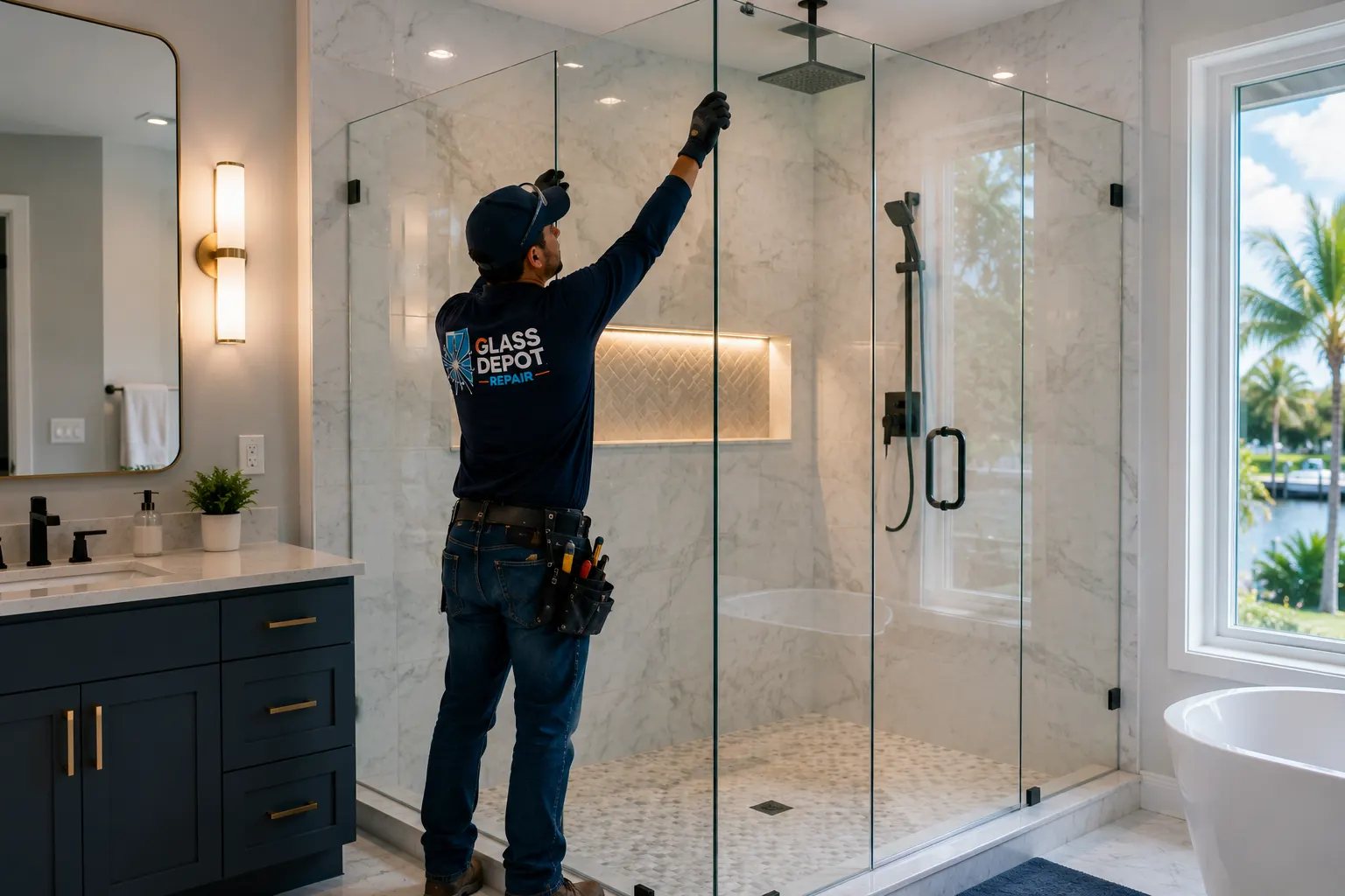 Shower Glass Replacement in Clearwater, FL