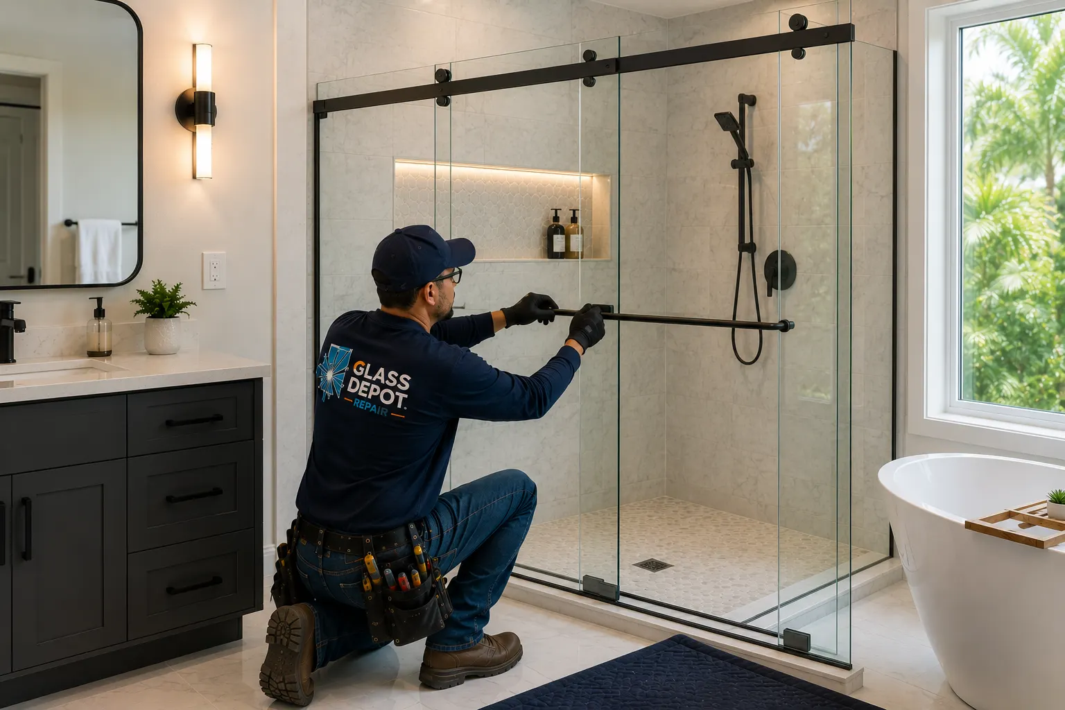 Shower Glass Repair in Clearwater, FL